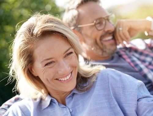 Middle aged man and woman smiling, pascoe vale vic