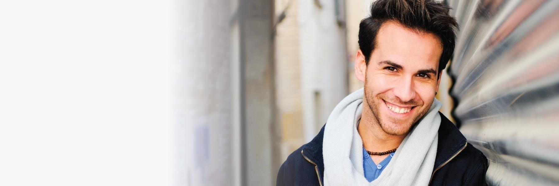 Man smiling | orthodontics in glenroy