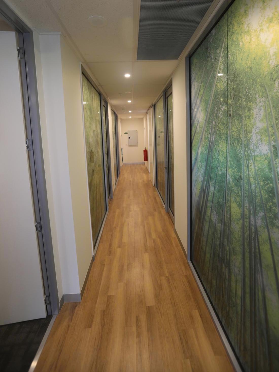 a hallway at our pascoe vale dental office
